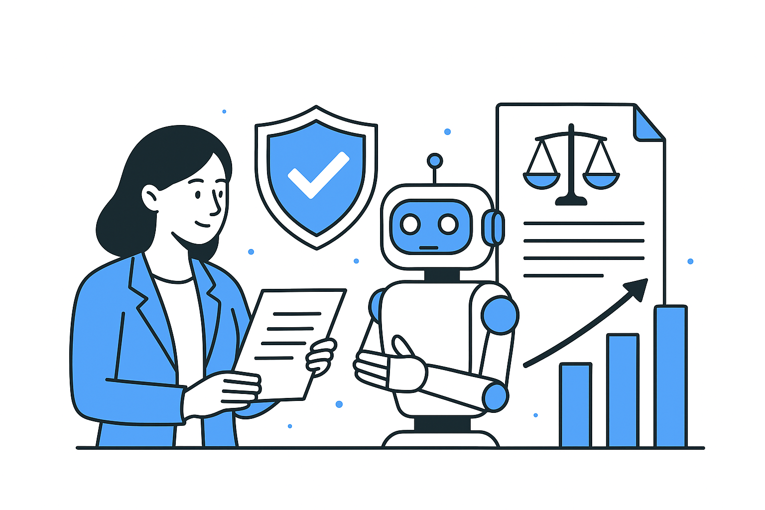 AI Risk and Compliance Illustration